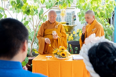 Lễ Hằng thuận tại chùa Giác Lâm, Q.Tân Bình