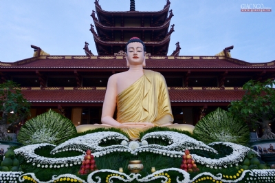 Trang nghiêm lễ an vị Phật tại chùa Thanh Tâm (Phật Cô Đơn)