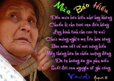 Tác bạch Cảm Niệm Vu Lan